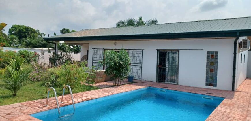 VILLA MEUBLÉE PISCINE en vente à KRIBI