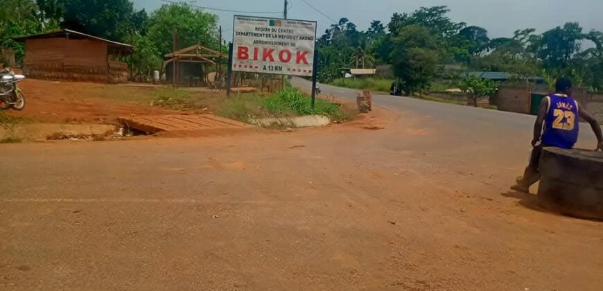 Terrain titré bien placé à Yaoundé nsimalen bikok