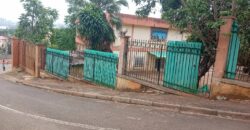 2000M2 avec une vieille maison vendre à BASTOS