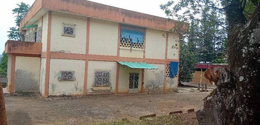2000M2 avec une vieille maison vendre à BASTOS